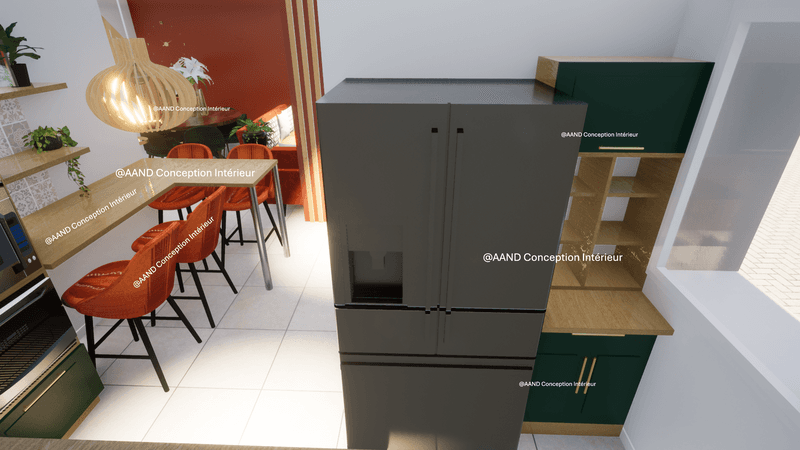 Aménagement d'une cuisine sur mesure