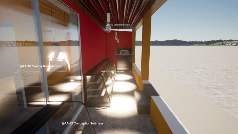 Aménagement d'un restaurant — vue 2