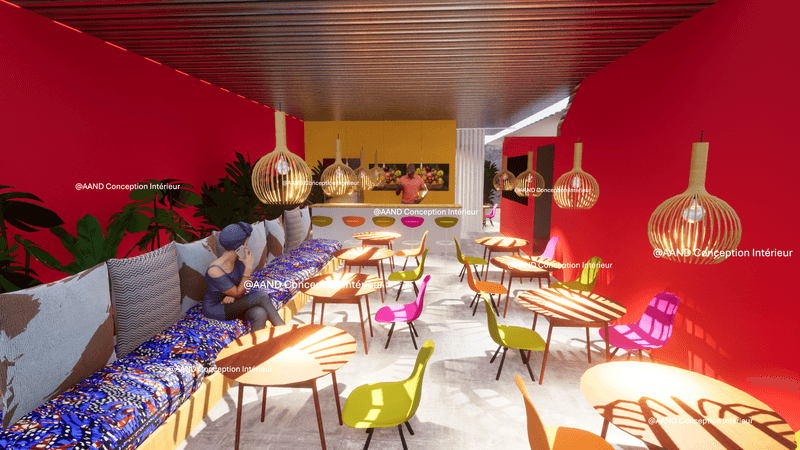 Aménagement d'un restaurant — vue 6