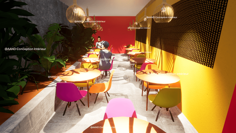 Aménagement d'un restaurant — vue 9