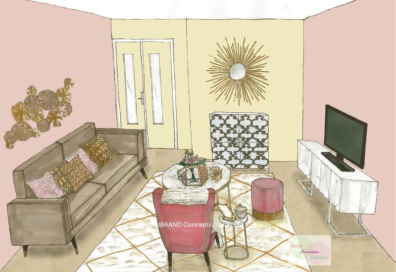 Relooking d'un salon — vue 2